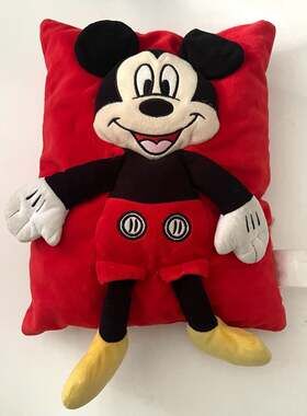Jay Franco Disney Mickey Mouse 3D Plush Snuggle Pillow